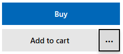The add to cart button in the Microsoft Store